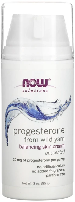 NOW Foods Solutions 프로게스테론 야생 얌에서 추출 밸런싱 스킨 크림 무향 20mg 85g(3oz), NOWFoodsSolutions프로게스테론야생얌에서추출, 85g, 1개 - 쿠팡