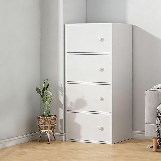 모던 슬림 주방 수납장 틈새 수납 캐비닛 소형 주방 필수품, D02