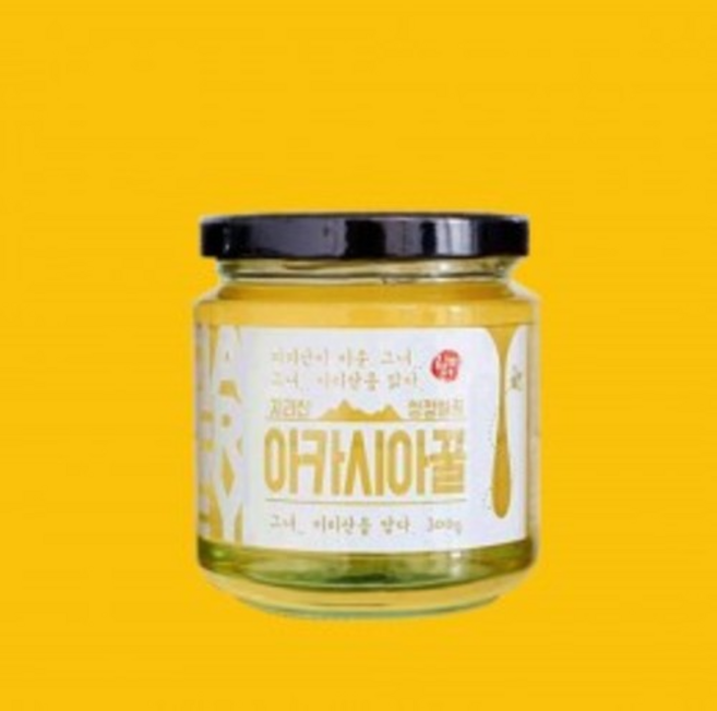 피아골미선씨 지리산 천연벌꿀 아카시아, 1개, 300g
