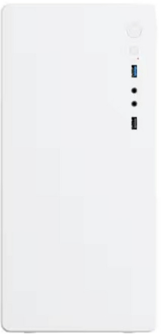 컴이지 킹덤 박스 미니 (화이트) 미니타워 PC케이스, 컴이지 킹덤 박스 미니 (화이트 )