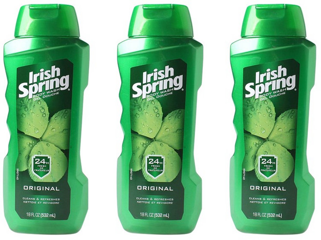 아이리쉬스프링 바디 워시 오리지널, 3개, 532ml