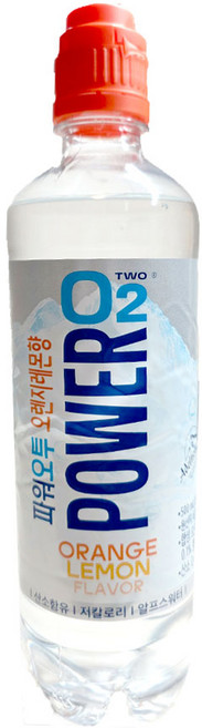 파워오투 오렌지 레몬향 혼합음료 500ml, 3개