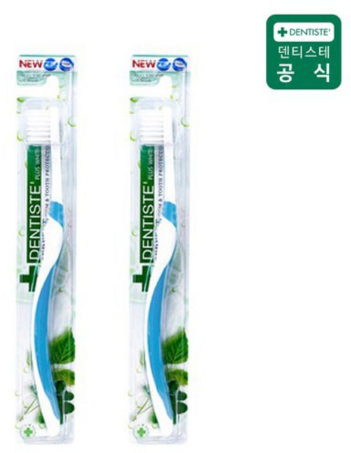 덴티스테 작은모전용칫솔 2개, 없음