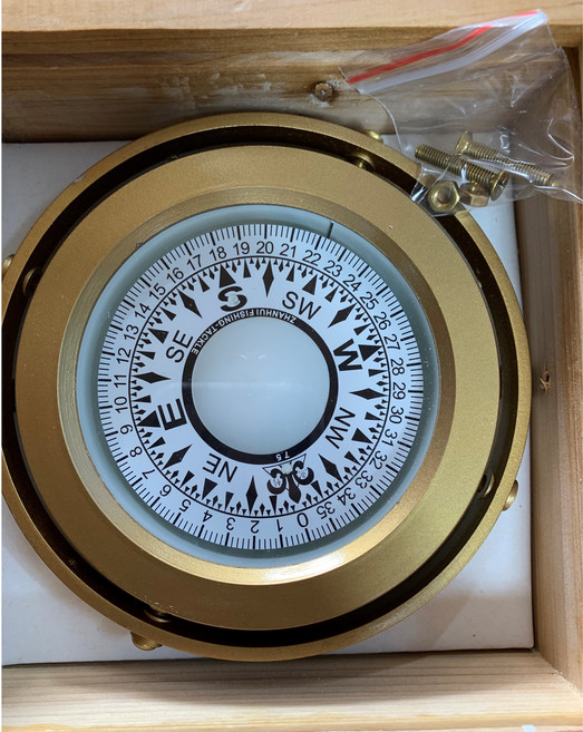 나침반 3인치배나침반 3인치나침반 선박나침반 나침판 3인치나침판 선박나침판, 1개