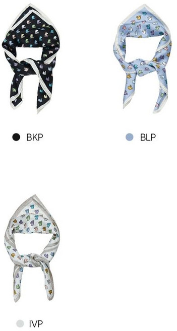 베스띠벨리 25봄 멀티 컬러 프린팅 스카프2011