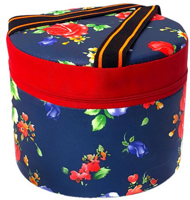 월드크린 꽃무늬 작업방석 농사의자 대, 2개, 투톤