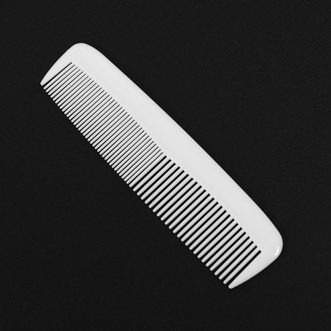 선진리빙 휴대용 미니 빗, 5개, 화이트