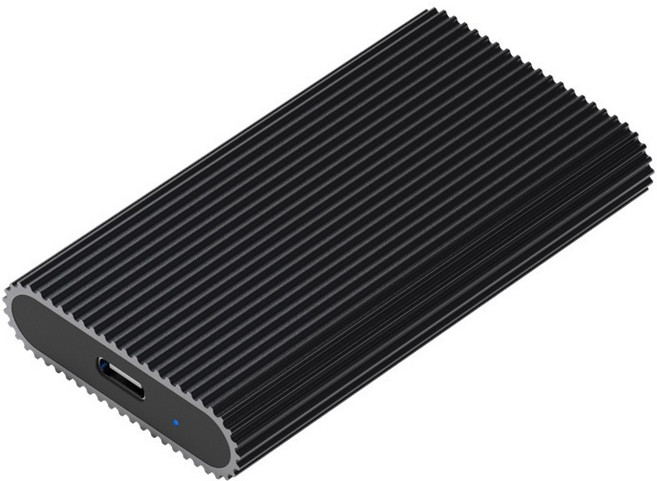 mSATA 硬碟外接盒 USB3.1 TYPEC接口 鋁合金, 1個, MSATA外接盒, MSA-02