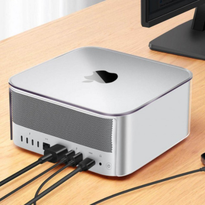 애플 맥미니 커버 케이스 금형 호환 스튜디오 맥 아크릴 케이스 맥스튜디오 1_맥미니 M1/M2, 1개