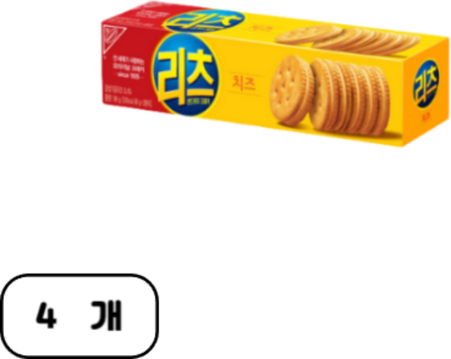 리츠 샌드위치 크래커, 96g, 4개