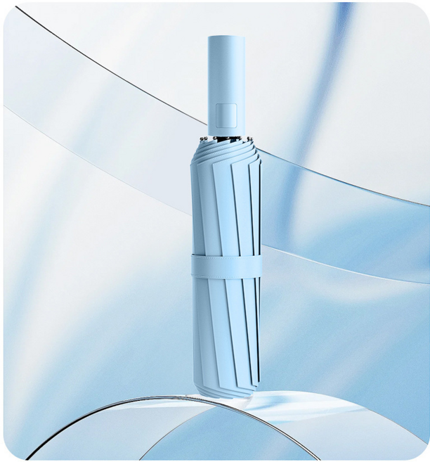 Grove J 원터치 UV 자외선 차단 자동 3단 양산 겸용 우산