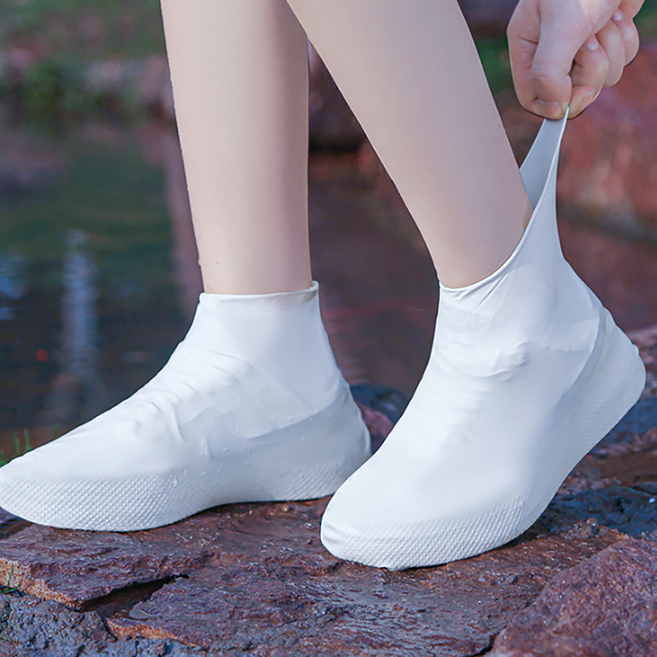 플러스리빙 라텍스 신발 방수커버 좌우1세트