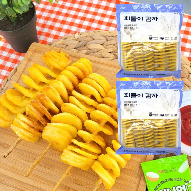 LNS 회돌이/회오리 감자 (70gX5입), 2개, 350g