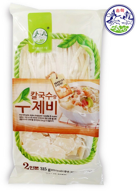 송학 칼국수랑 수제비 315g, 1개