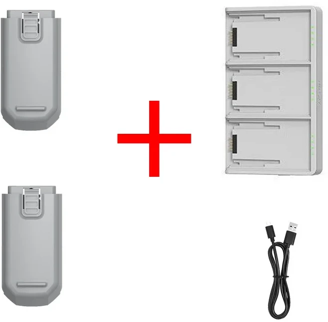 GT3 드론 배터리 충전기 Max 용 3.7V 1800mAh, 05 2 Battery-Charger