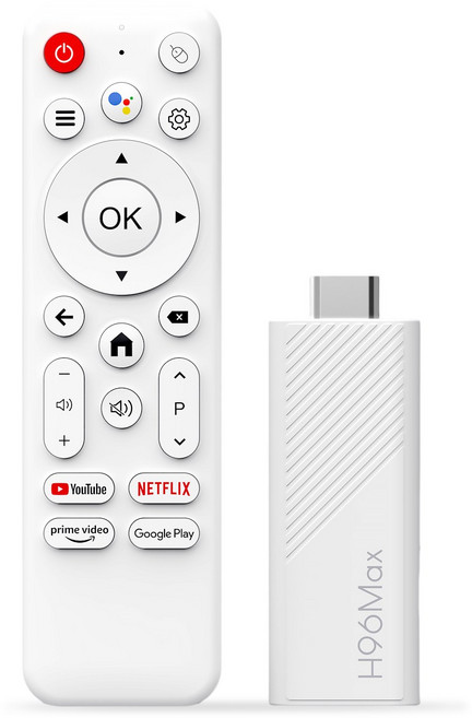 PYHO TV box 스틱 4K HDR 안드로이드 셋톱박스 OTT 지원 안드로이드14, H96Max-흰색B(2GB+16GB), 1개