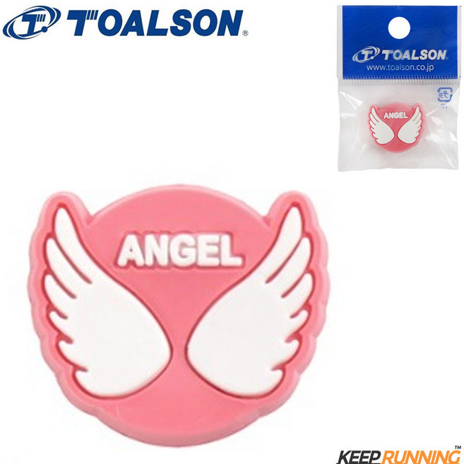 테니스 악세사리 캐릭터댐프너 테니스단추 핑크 테니스라켓댐퍼, 1개