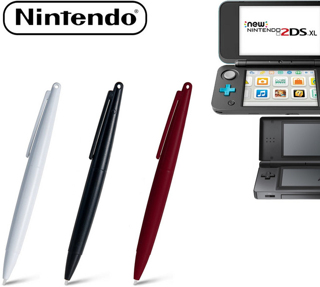 닌텐도 DS 2DS 3DS 볼펜형 터치펜, 블랙, 1개