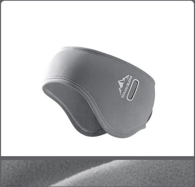 남녀 겨울 귀마개 자전거 방한 귀돌이 라이더 헤어밴드 스키장 귀도리, 그레이, 1개