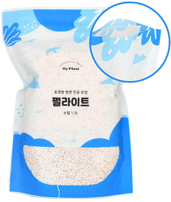마이플랜트 펄라이트 소립, 1개, 1.5L