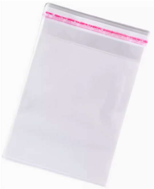 韓風萌萌對折卡片 留言卡 賀卡 生日卡, 1個, 自黏袋11*20+封口4CM(一張)