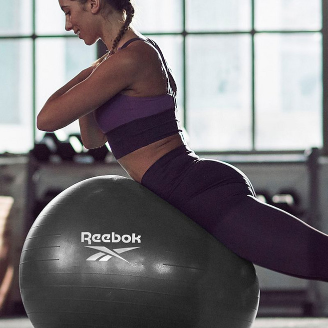 리복 안티버스트 짐볼 RAB-12017BK, 블랙