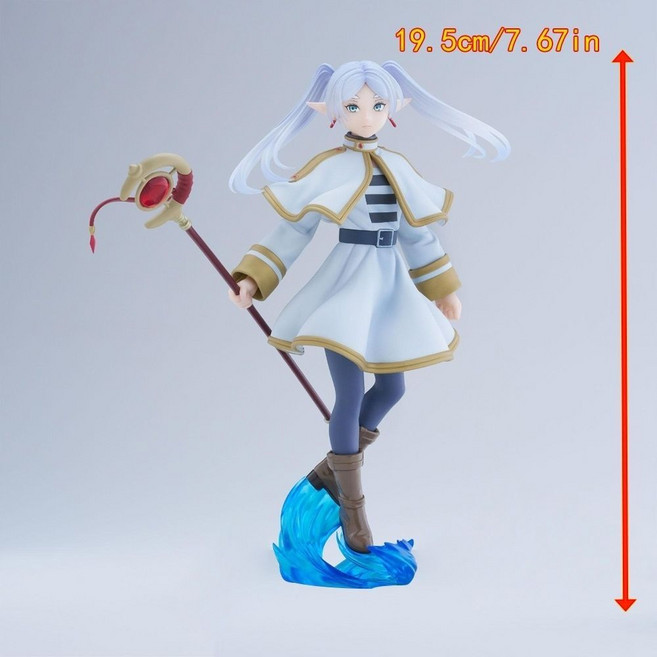 葬送的芙莉蓮 芙莉蓮 動漫 泡麵景品 桌面擺件, 1個, 戰斗芙莉蓮（簡易袋裝）