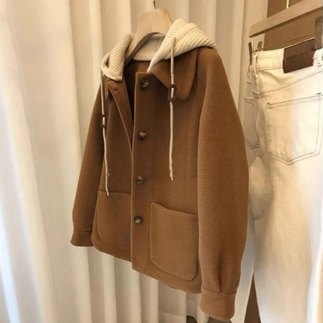 [특가] 제이로그 플리스 뽀글 부클 집업 점퍼