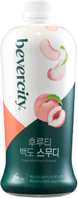 세미 베버시티 후루티 백도 스무디, 10개, 1.8kg