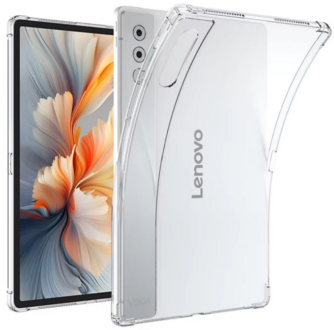 레노버탭 요가탭 플러스 AI 패드 12.7인치 호환 젤리 케이스 커버 케이스나라 TB-520FU Lenovo Yoga Tab Pad Plus Pro, 1개
