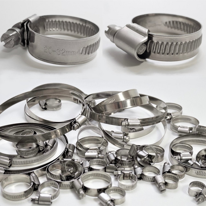 스텐 호스 밴드 올스텐 반도 클램프 디와이하드웨어, 올스텐 50, 1개