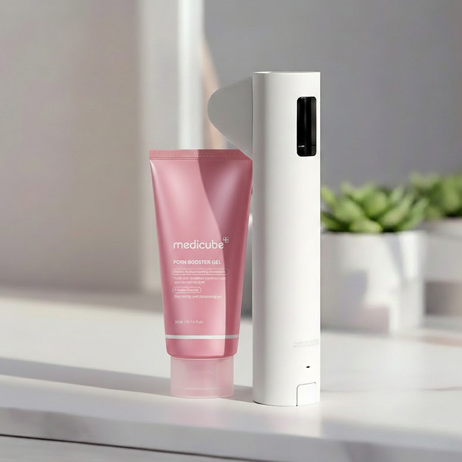 메디큐브 국내정품 에이지알 하이 포커스 샷 플러스 화이트 + PDRN 부스터 젤, 하이포커스샷 플러스