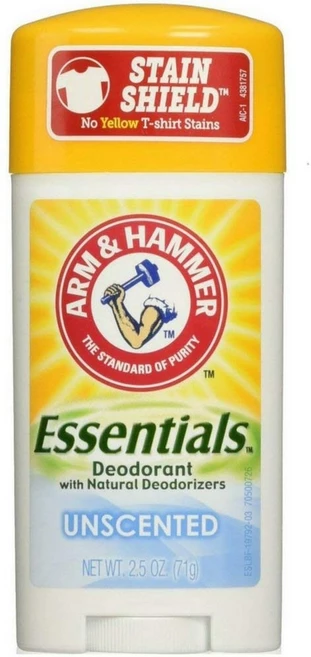 암앤드해머 에센셜스 데오드란트 무향, 71g, 1개 - 쿠팡