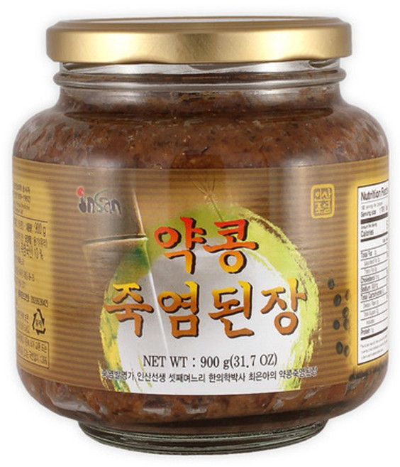 인산가 서목태 죽염된장, 900g, 1개