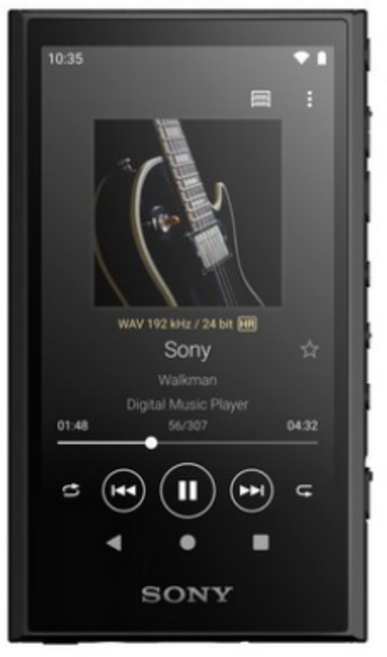 소니 워크맨 32GB, NW-A306, 블랙