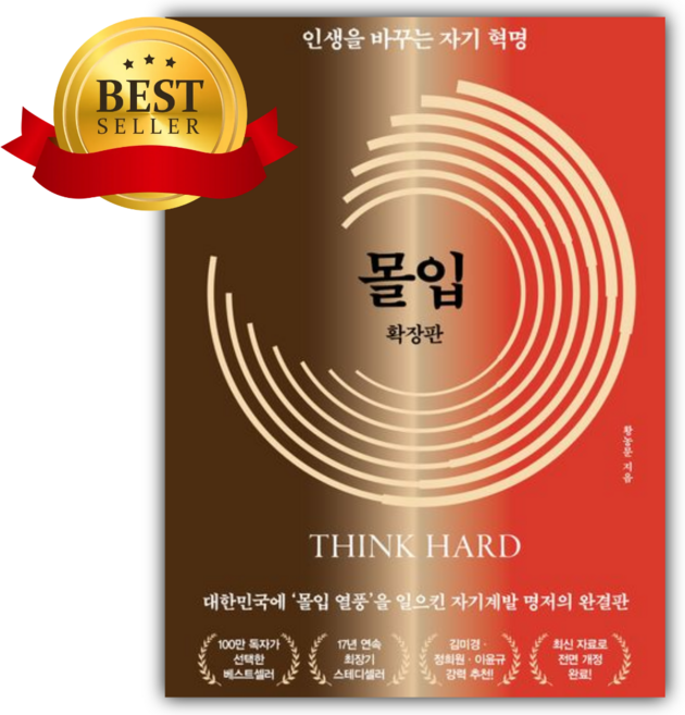 5위 - 몰입 확장판 [쁘띠수첩+책갈피], 김경희 공저
