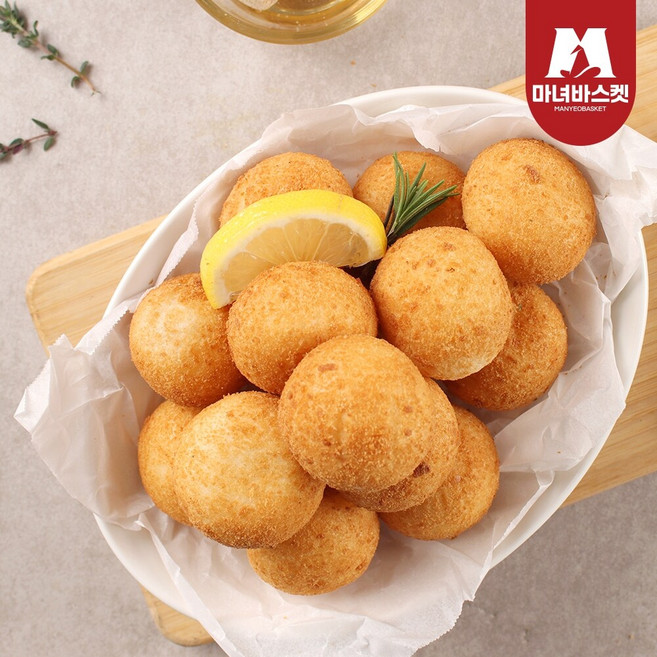 [마녀바스켓] 맘스터치 모짜렐라 치즈볼 1050g(30개입), 1개, 1.5kg