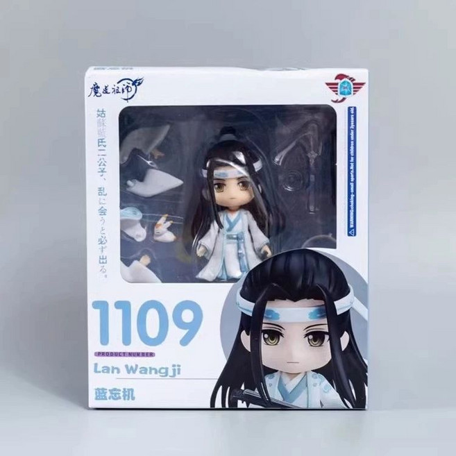 魔道祖師 粘土人 夷陵老祖 魏無羨 1229 ver., 1個, 1109 藍忘機