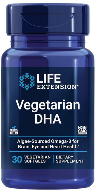 라이프익스텐션 베지테리안 DHA 소프트젤 30정 139178, 라이프익스텐션 베지테리안 DHA 소프트젤 30정 139, 1개