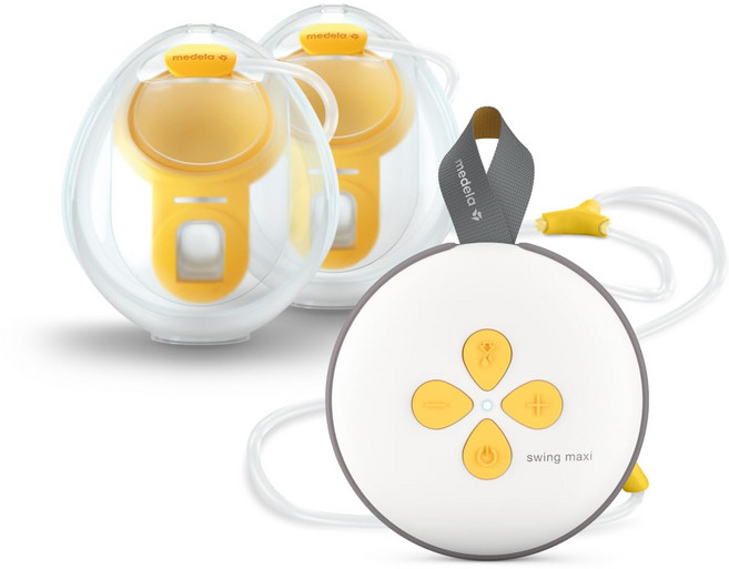 미국 마델라 메델라 스윙 무선 휴대용 유축기 Medela swing, 1개, 화이트