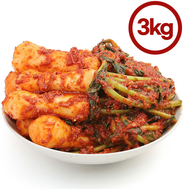 이순미 총각김치 국산 알타리 무, 1개, 3kg