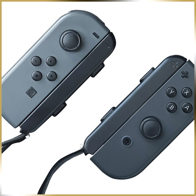 닌텐도 스위치 컨트롤러 손목 스트랩 스위치 컨트롤러 그립, 블랙, 1개, (118-P700)