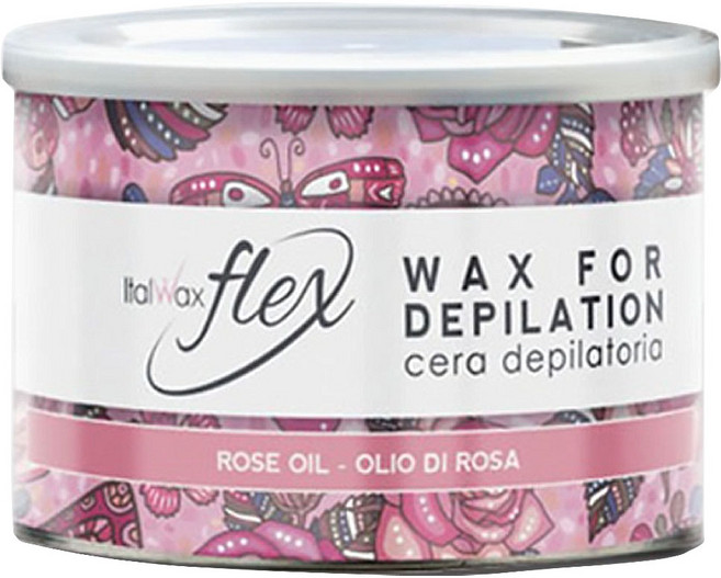 이탈왁스 로즈오일 소프트 캔 400g+스파츌라50개+절단머슬린50장, 400g, 1개