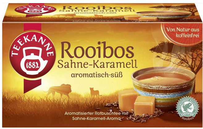 티칸 루이보스 카라멜 크림 티백 20개입, 1개, 35g