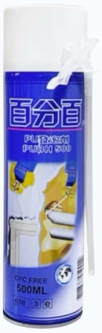 百分百發泡劑 PU發泡劑 補洞劑 填補劑 發泡填縫劑 恐龍發泡劑, 1個, 4718383075015, 750ml