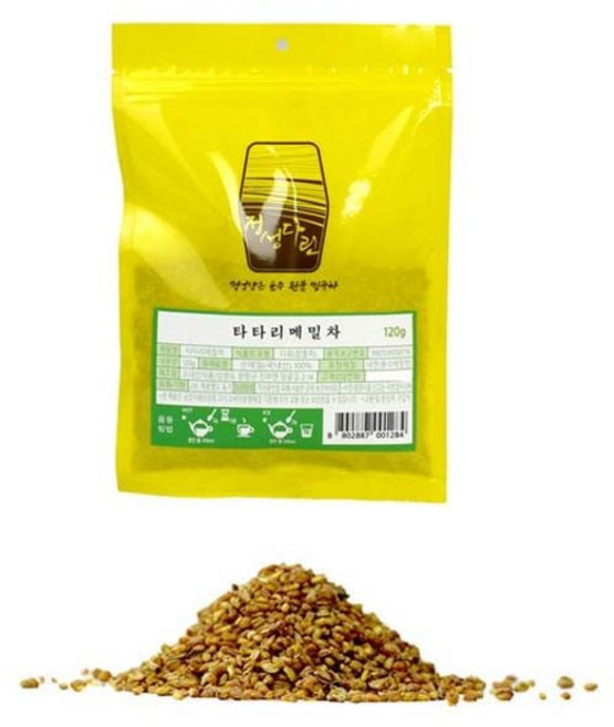 타타리 메밀차 120g 약용 루틴차 사무실 고급 차 선물 hil*369pL, 1개, 1
