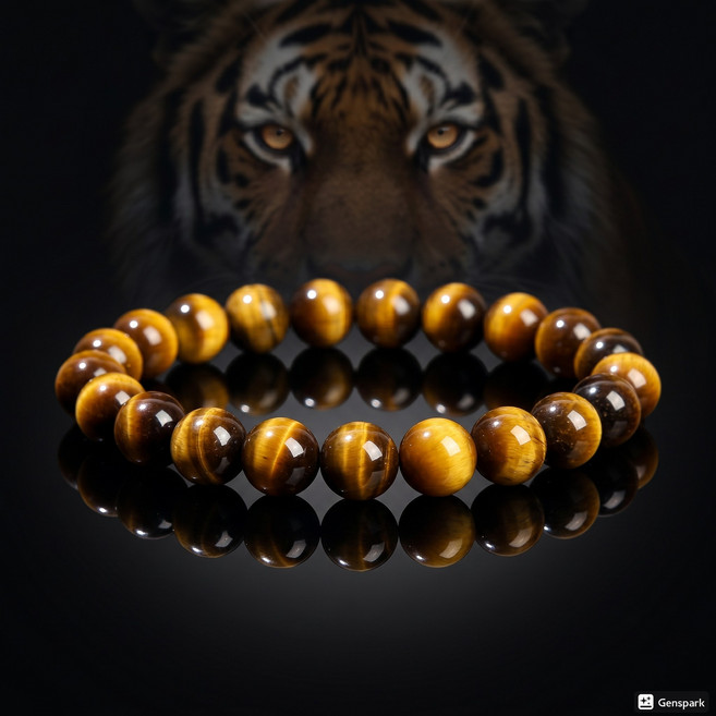 만이 특5A 천연 원석 호안석 액막이 팔찌