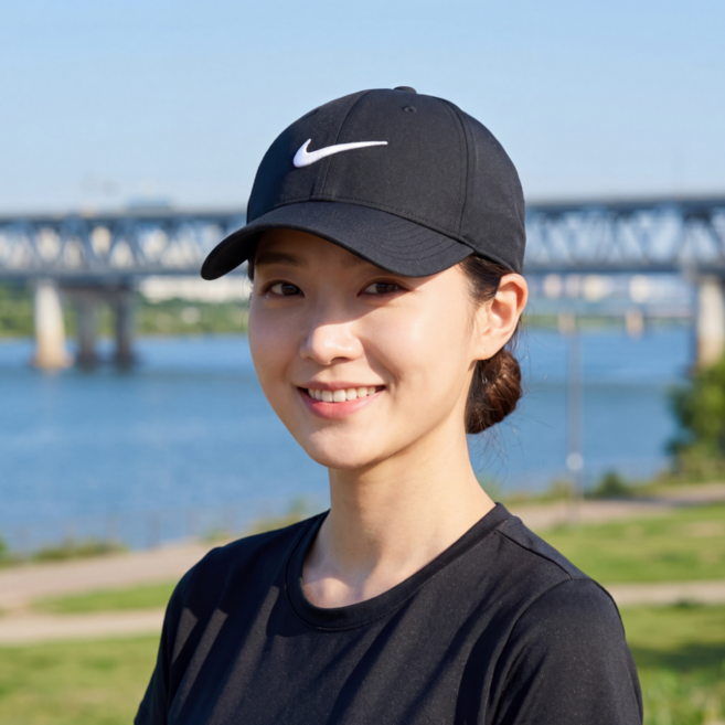 나이키골프 DFCS 남성 여성 드라이핏 스우시 볼캡 2종 자외선 UV 햇빛 차단 캐주얼 스포츠, 1개, 블랙