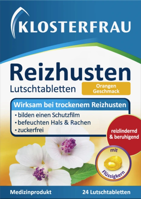 클로스터프라우 Klosterfrau Reizhusten 사탕, 1개, 24회분 - 쿠팡
