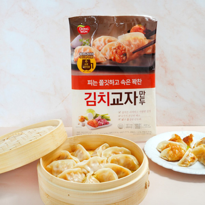 동원 김치 교자만두 600g x 6봉, 6개